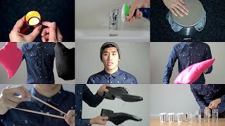 HIT SONGS OF 2014  PERFORMED WITH HOUSEHOLD ITEMS [upl. by Nedyaj]