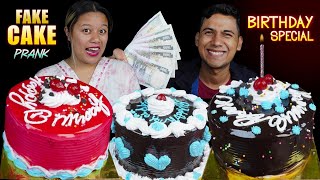 PRANK ON BIRTHDAY  Birthday Special Cake Challenge 🎉🎂 [upl. by Yran]