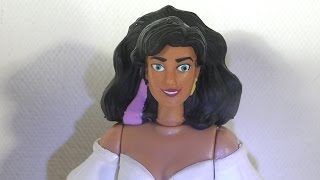 Disneys the Hunchback of Notre Dame Mattel Esmeralda figure review [upl. by Anura138]