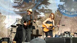 Gillian Welch and David Rawlings  quotWhite Rabbitquot at Hardly Strictly Bluegrass 2011 [upl. by Assirt]