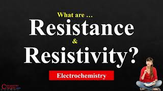 What is difference between Resistance and Resistivity  Specific Resistance electrochemistry [upl. by Luckett]