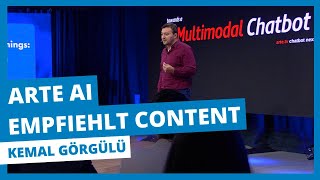 Content Discovery mit dem ARTE AI Chatbot  Kemal Görgülü  ARTE  Medienforum Mittweida 2024 [upl. by Eirellav]