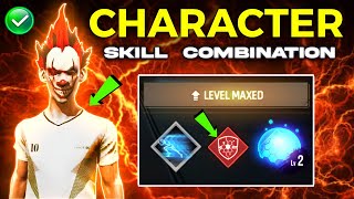 Best character combination 2024  Best character combination in free fire [upl. by Laurella]