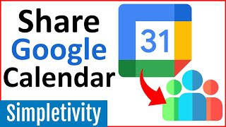 How to Share Google Calendar with Others 3 Easy Ways [upl. by Giorgia]