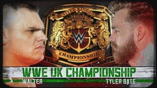 FULL MATCH  WALTER vs Tyler Bate – WWE United Kingdom Championship Match TakeOver Cardiff 2019 [upl. by Sukramal82]