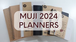 MUJI 2024 PLANNER LINE UP  2024 Planner amp Journal Series  Episode 1 [upl. by Esil]