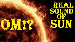 Real Footage of Sun and Recorded Sound [upl. by Eedna100]