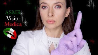 ASMR Ita 🇮🇹 Visita Medica Medical Role Play in Italian [upl. by Iny]