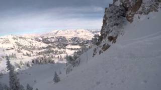 Lone Tree Snowbasin UT GoPro Skiing [upl. by Monreal]