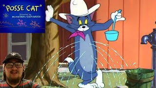 Tom and Jerry Posse Cat 1954  First Time Watching Can Tom Outwit Jerry in the Wild West [upl. by Nnarual]