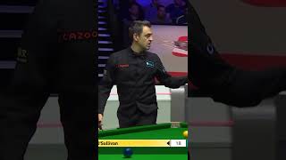 😎 Ronnie O’Sullivan tells the referee to “chill” after being delayed by late spectators ⏯️ [upl. by Vizzone]