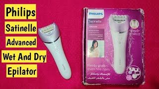 Philips Satinelle Advanced Wet And Dry Epilator Complete Review  Miss Ashely [upl. by Ailuy]