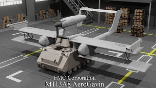 TANKS THAT FLY 2 M113A8 AEROGAVINS Video Art by Dr Paul Czysz [upl. by Niels497]