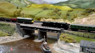 Warley at Statfold 2024 Broadwater Junction in N gauge [upl. by Etiam852]