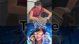 Scout Tf2 vs Tracer overwatch 2 [upl. by Anirol574]