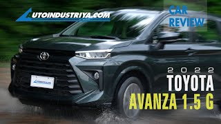 2022 Toyota Avanza 15 G CVT  Car Review [upl. by Gavette923]