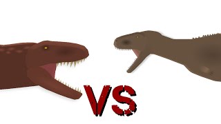 prestosuchus vs aucasaurus stick nodes [upl. by Coulombe]