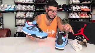 Jordan 4 Travis Scott Cactus Jack [upl. by Mullins998]