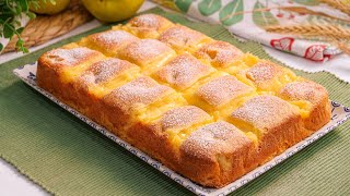 Pastel de Manzana con Crema Pastelera ¡Delicioso y Fácil 🍏💕 [upl. by Saerdna]