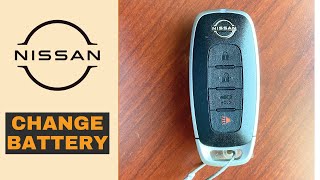 Change key fob battery  Nissan [upl. by Leggett]