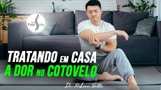 EPICONDILITE MEDIAL do COTOVELO TRATAMENTO COM EXERCÍCIOS MULLIGAN EM CASA Clínica Dr Robson Sitta [upl. by Tosch]