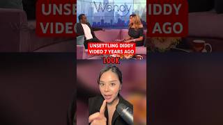 DIDDY INTIMIDATES WENDY WILLIAMS ON HER OWN SHOW 7 YEARS AGO diddy wendywilliams [upl. by Theda876]