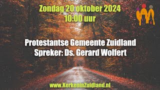 Livestream Eredienst Welkomkerk 20 oktober 2024 1000 [upl. by Thais]