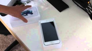 iPhone 6S Plus Unboxing 16GB Silver [upl. by Hourihan]