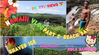 Hawaii Vlog Part 2 BEACH DAY funny adventerous and stunning [upl. by Occer556]