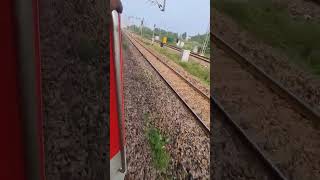 Hospete to Ginigera Koppal Railway Track View From Hampi Express Train SWR Hubli Div India RRB ALP [upl. by Earb]