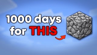 I Spent 1000 Days Getting Cobblestone in Minecrafts Most Complicated Modpack [upl. by Aivun]