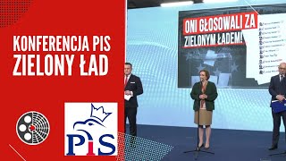 Zielony Ład  Konferencja europosłów PiS [upl. by Finella]