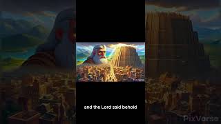 The Tower Of Babel  Bible Story bibleverse genesis11 [upl. by Eirahcaz436]