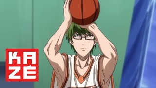 Kurokos Basket  Le perimètre de tir de Midorima [upl. by Eecats]