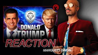 REACTION Donald Trump Interview On PBD Podcast [upl. by Essirahc]