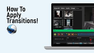 How to Apply Transitions on Openshot easy [upl. by Kary]