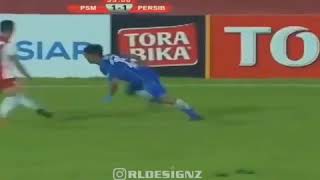 Rabona Skill Febri Hariadi Kecoh Zulham Zamrun [upl. by Lemmuela]