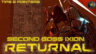 Returnal  Second Boss Ixion Walkthrough  Tips amp Pointers [upl. by Leaper]