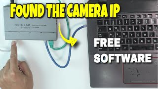 How to find the IP of security cameras in the network [upl. by Llegna979]