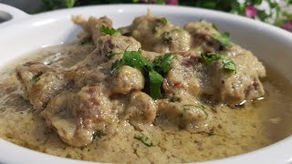 White Mutton Korma Recipe ♥️ [upl. by Binetta]