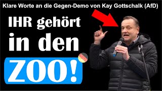 Kay Gottschalk AfD hat klare Worte für agressive Linke in Düsseldorf [upl. by Wynne421]