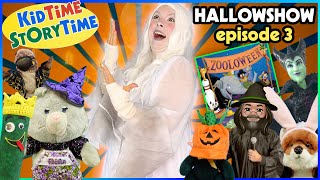 Halloween Show Episode 3  Halloween read aloud for Kids TV Show  Costume Contest  ZOOloween [upl. by Sherar]