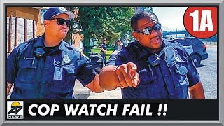 TYRANT COP’S EGO LOSES CONTROL  Pocatello Idaho Police  First Amendment Audit  Amagansett Press [upl. by Colleen]