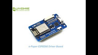 epaper ESP8266 Driver Board [upl. by Aramit226]