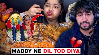 Maddy eats ne shadi krli 🥹 MY 2nd LAST VIDEO ON HER [upl. by Rats]