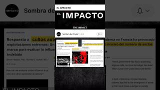 Los mejores sociólogos advierten del uso de los términos “Culto” y “Secta” theimpact elimpacto [upl. by Edana]