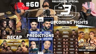 The 3 Fight Casuals 60 w Colby Sleepy Volk and your Excellency UFC 308 RECAP UFC Moreno vs Albazi [upl. by Ahseal]