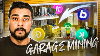 GARAGE MINING Keeping miners COOL for Passive Earnings [upl. by Niels799]