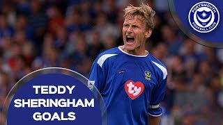 All 10 Teddy Sheringham goals for Pompey [upl. by Yeldar]