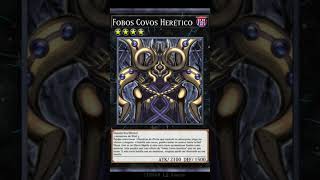 Yugioh Fobos Covos Herético Carta Tipo Oscuridad [upl. by Liahkim630]